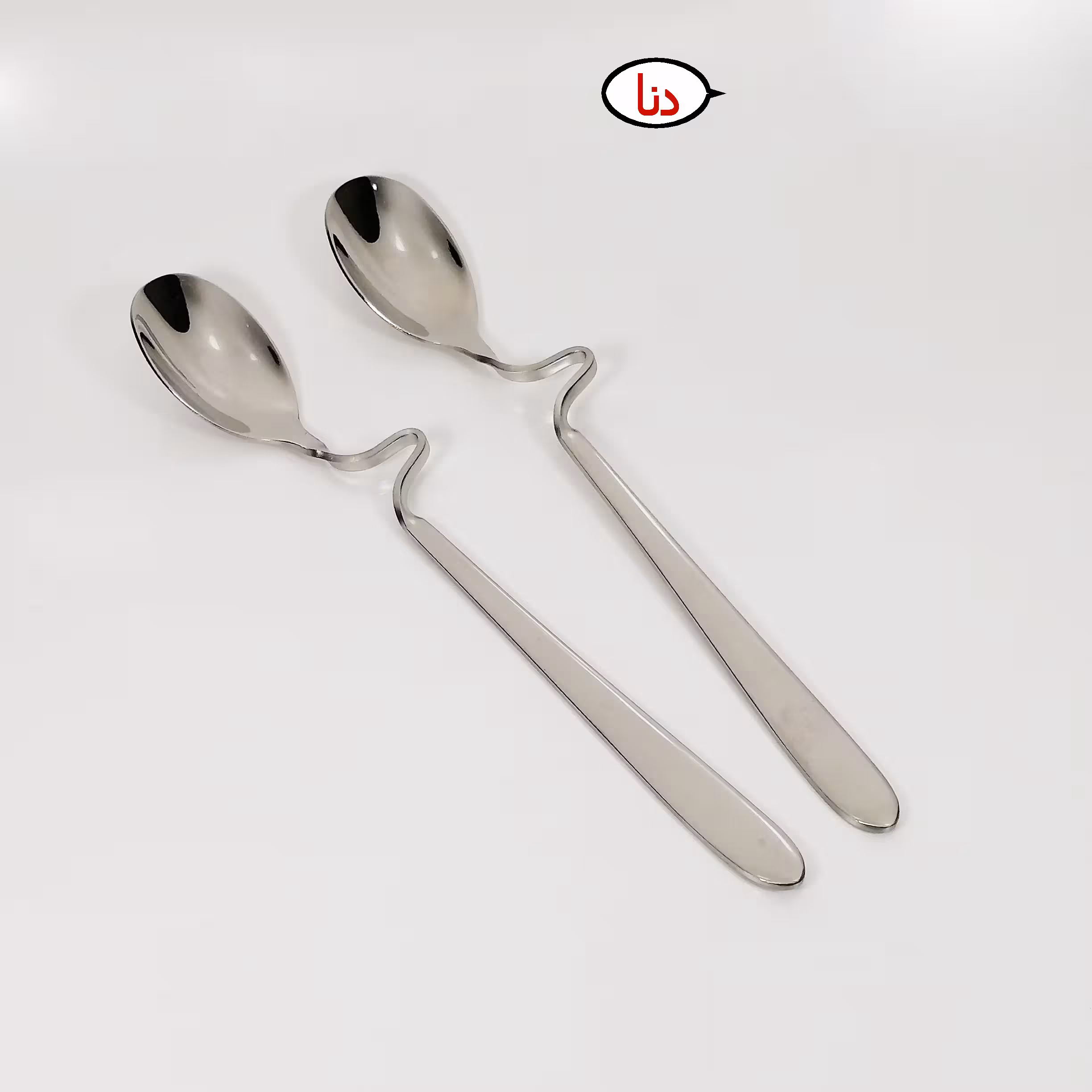 قاشق عسل خوری استیل یونیک