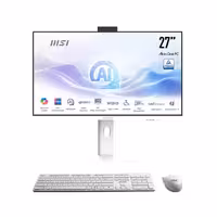 آل این وان 27 اینچ MSI AM273P Q AI W | CORE ULTRA 5 125H | 16GB RAM | 1TB SSD