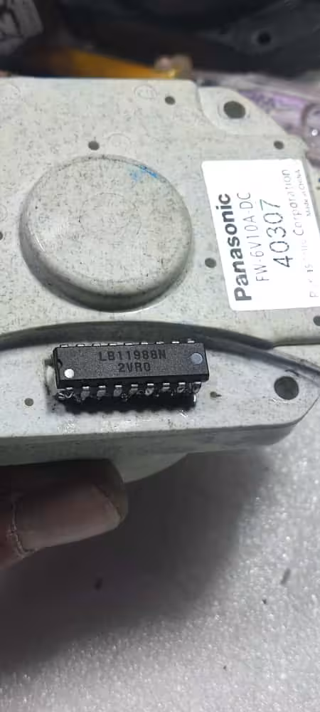 ic LB11988N ای سی فن موتور براشلس بخاری ژاپنی و یخچال و غیره  taiwan ic error 62