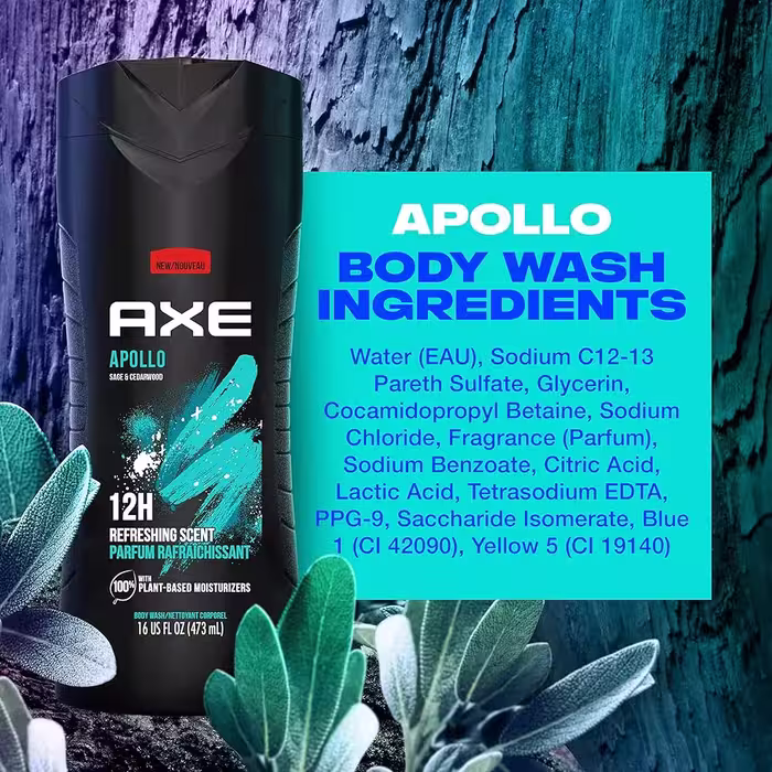 شامپو بدن اکس AXE APOLLO