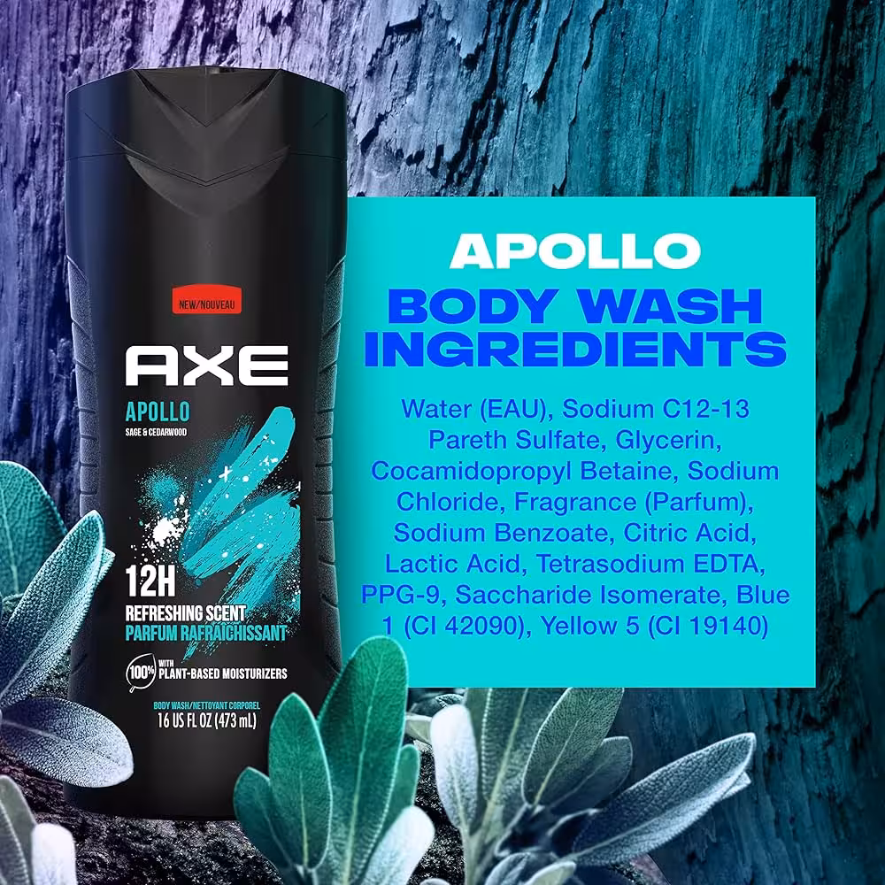شامپو بدن اکس AXE APOLLO