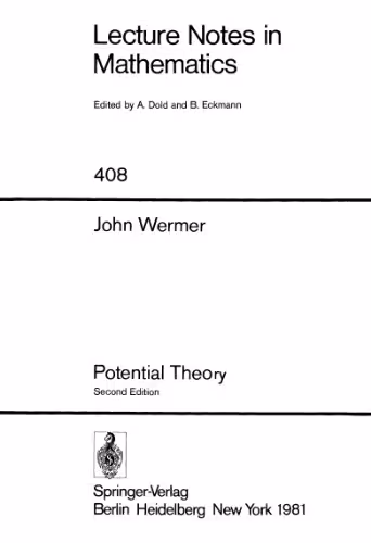 خرید و دانلود نسخه کامل کتاب Potential Theory