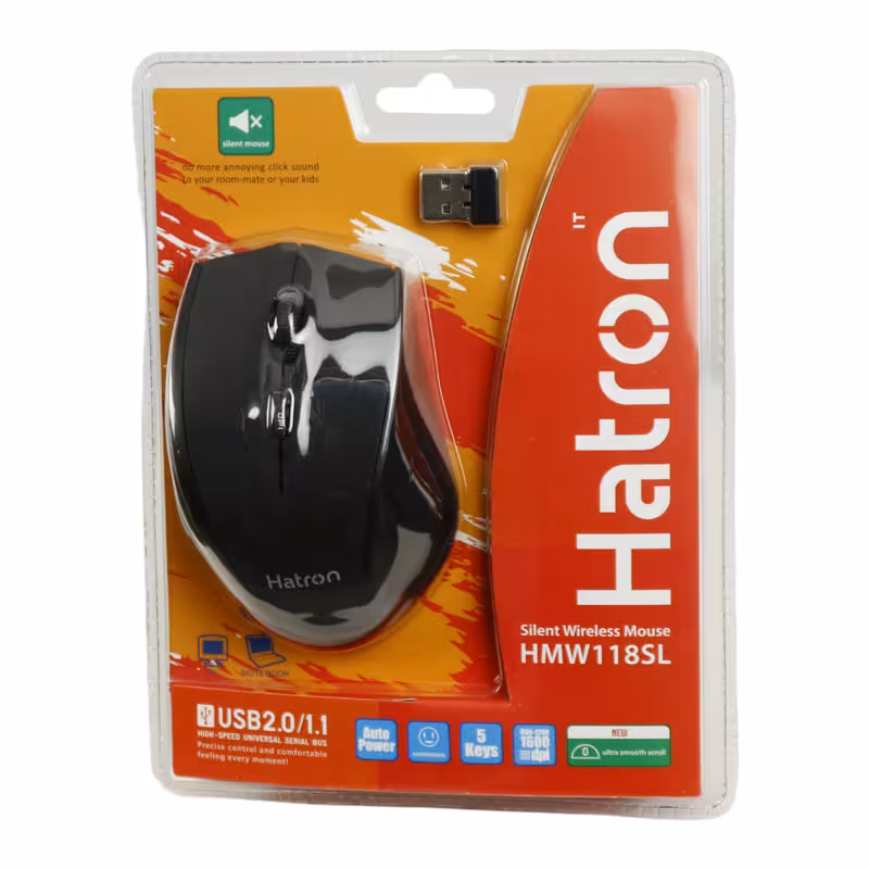 موس بی سیم هترون HMW-118SL