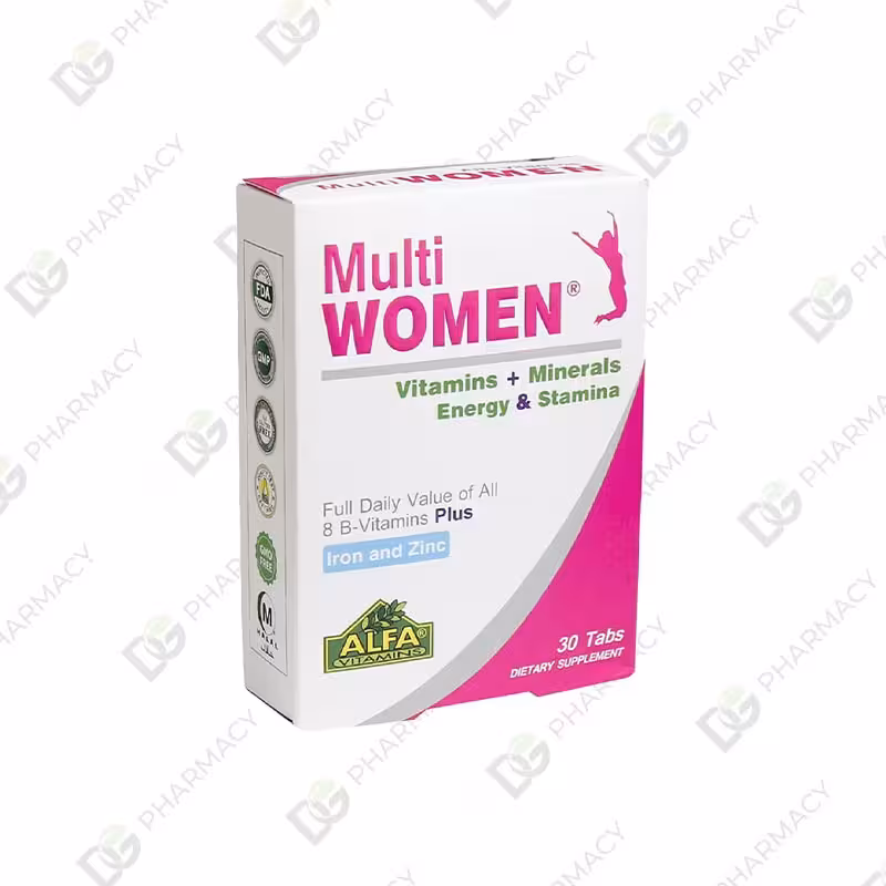 مولتی وومن آلفا ویتامینز - 30 عدد دیجی فارماسی