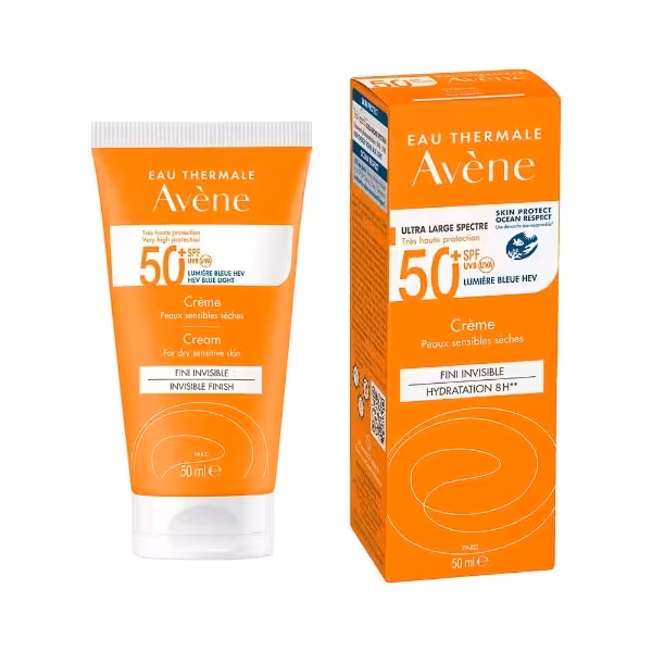 کرم ضد آفتاب اولترا اون SPF50 بی رنگ ،پوست خشک و حساس اصل