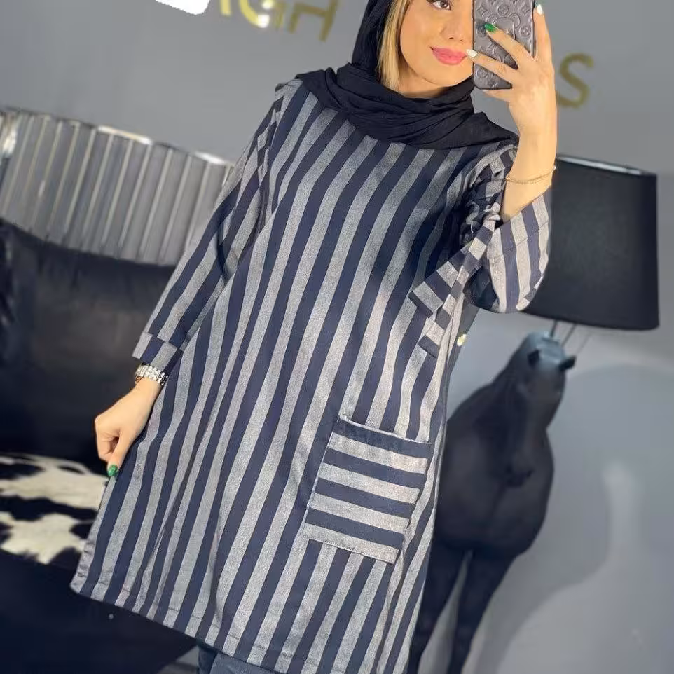 تونیک مانتویی بلند