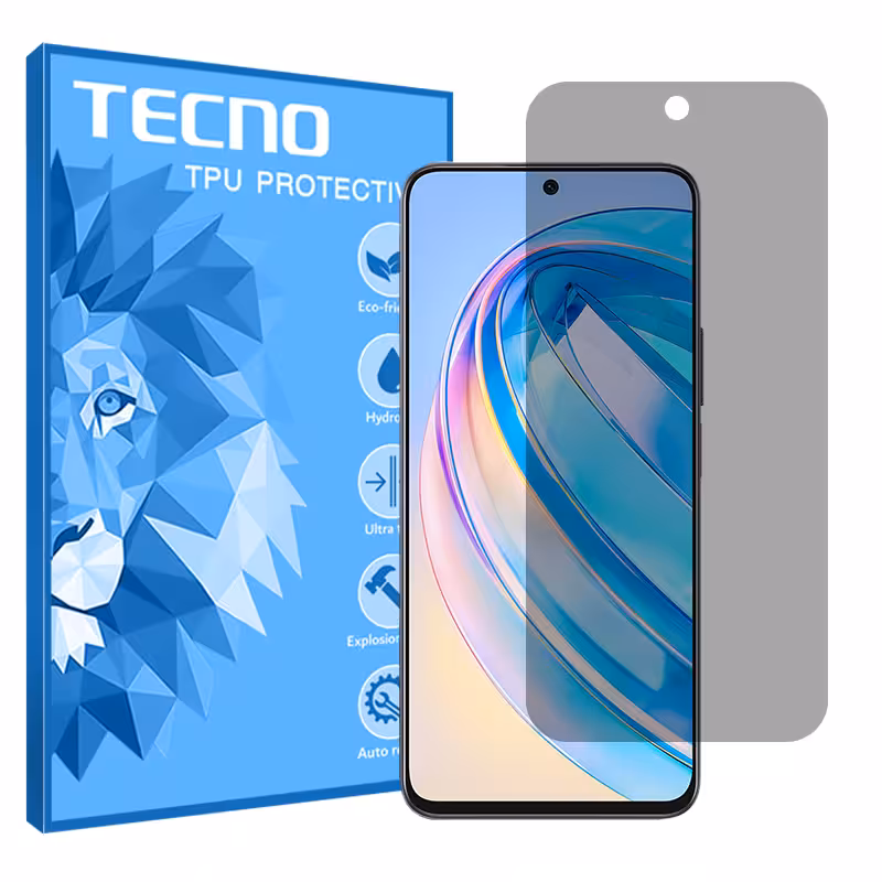 گلس آنر X8a مدل هیدروژلی پرایوسی برند تکنو کد S