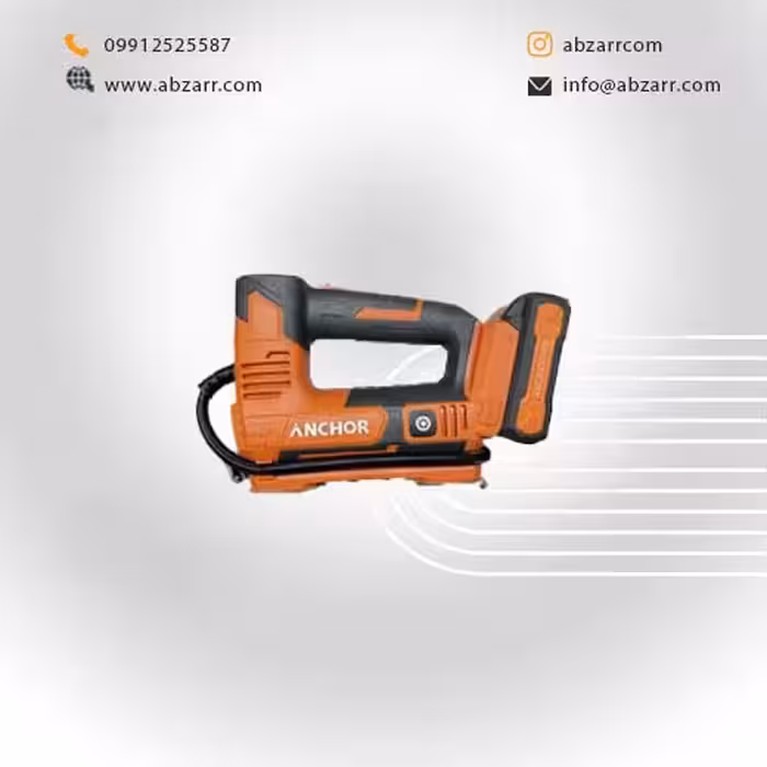 پمپ باد دیجیتال براشلس 20 ولت 2 آمپر آنکور PB211