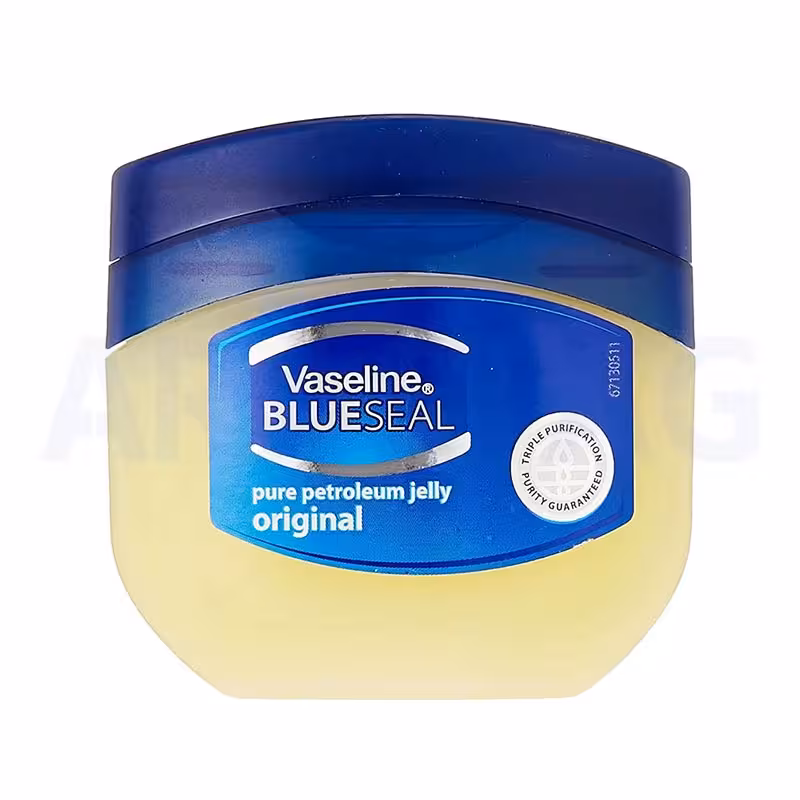 وازلین Vaseline اورجینال مناسب پوست خشک مدل pure petroleum jelly حجم 100 میلی