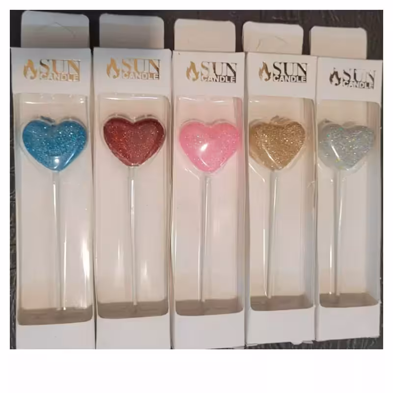 شمع قلب تکی