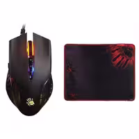 Mouse Mouse Pad: A4Tech Bloody Q5081 Wired Bundle Gaming