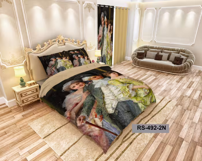 لحاف روتختی تنسل سه بعدی (3D) کالای خواب متین کد 0492