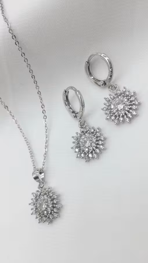 نیم ست رنگ ثابت استیل کد 0210