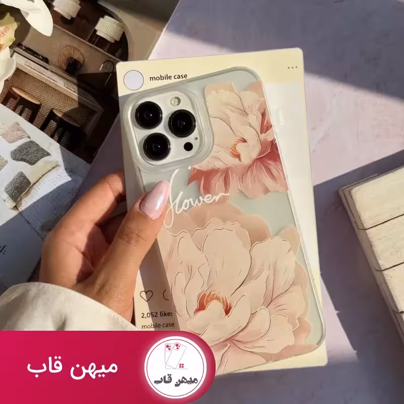 قاب گوشی Peony Flower - کد (115153)