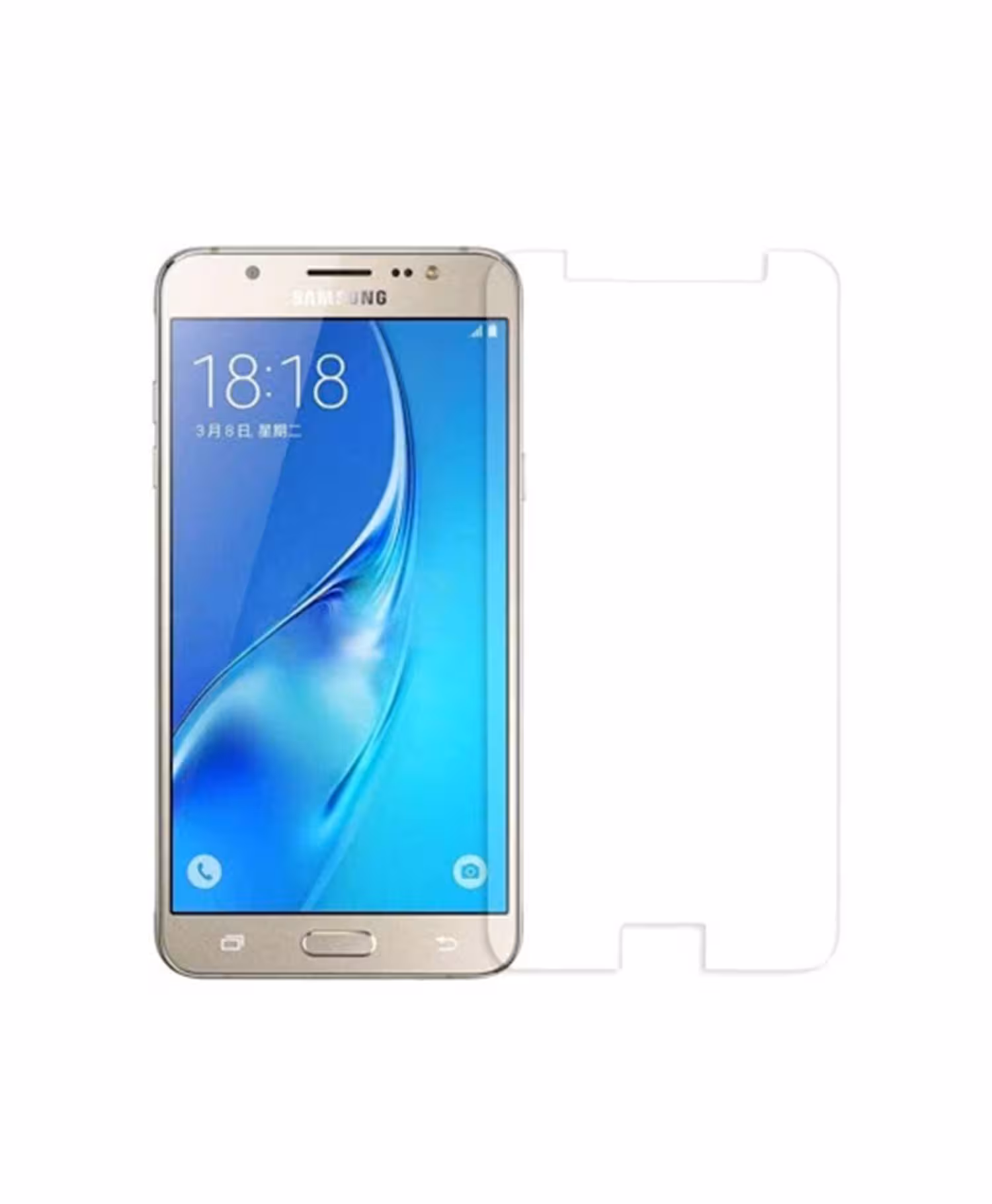 محافظ صفحه نمایش شیشه ای سامسونگ J7 2016