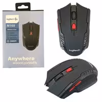 موس بیسیم 6 کلید Logitech M168 2400DPI