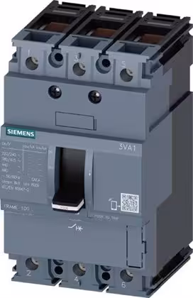 کلید اتوماتیک 25 کیلو آمپر مدل 3VA1063-3ED36-0AA0 زیمنس