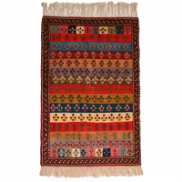 فرش دستبافت دو متری مدل خراسان کد 40201184