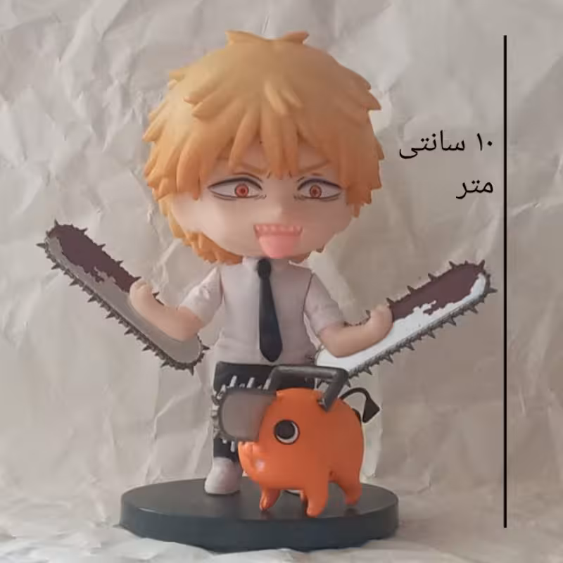 اکشن فیگور 3 انیمه مرد اره ای chainsaw man-animelovers 