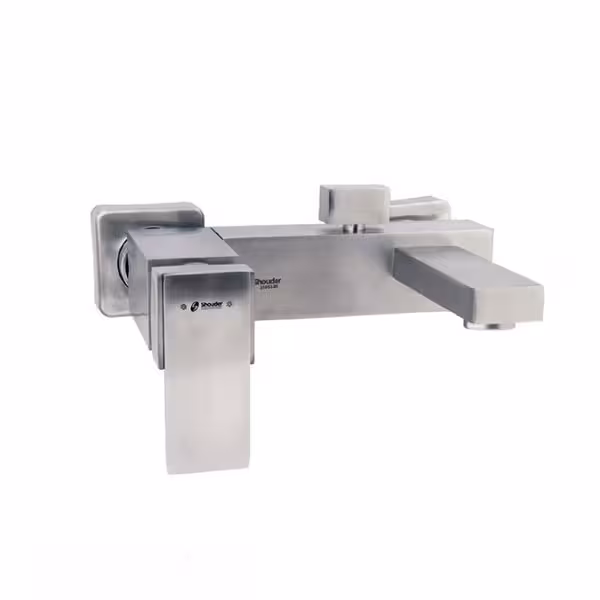 شیر حمام شودر مدل اروپا کروم مات