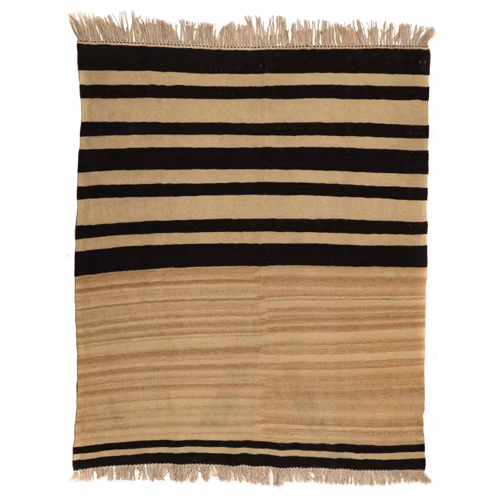 گلیم دستبافت مدل دکوراتیو