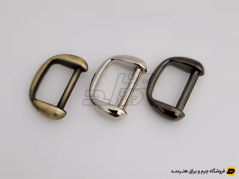 نیم حلقه قوسی سایز  1.5 رنگ نیکل