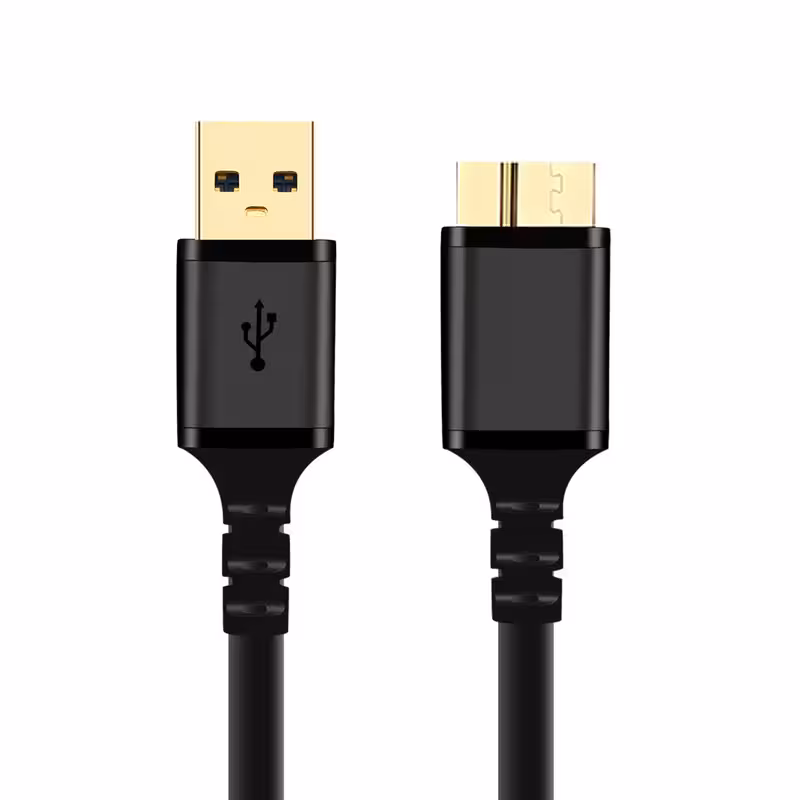 کابل تبدیل USB به microB کی نت پلاس مدل KP-C4016 طول 0.6متر