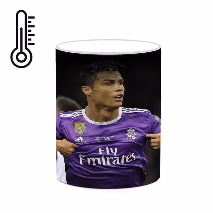 ماگ حرارتی چیتوکالا طرح Ronaldo رونالدو مدل mgh43145