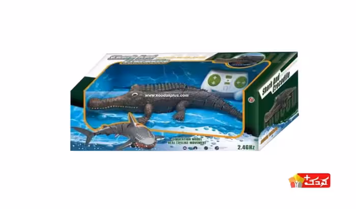 تمساح کنترلی شارژی متحرک در آب مدل 1-668