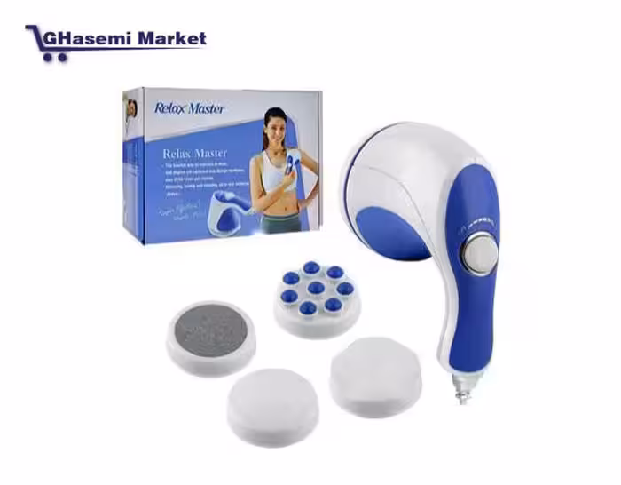 دستگاه ماساژ دستی ریلکس اورجینال اسپین تون با 5 سر مخصوص صورت وبدن