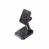 شارژر بیسیم 3 در 1 یوسمز USAMS US-CC150 3-IN-1 Magnetic Wireless Charging Stand for Apple Devices