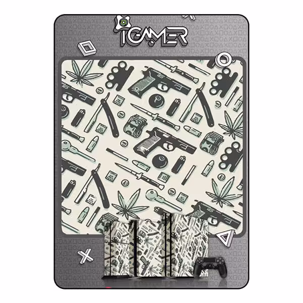 PlayStation 4 Pro Skin – Smoke Gun