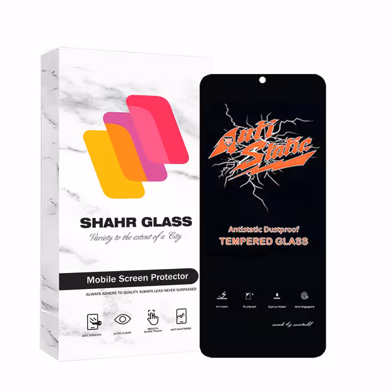 محافظ صفحه نمایش آنتی استاتیک شهر گلس مدل ANTIDUSTSHNW مناسب برای گوشی موبایل موتورولا Moto G54 | کالا برتری