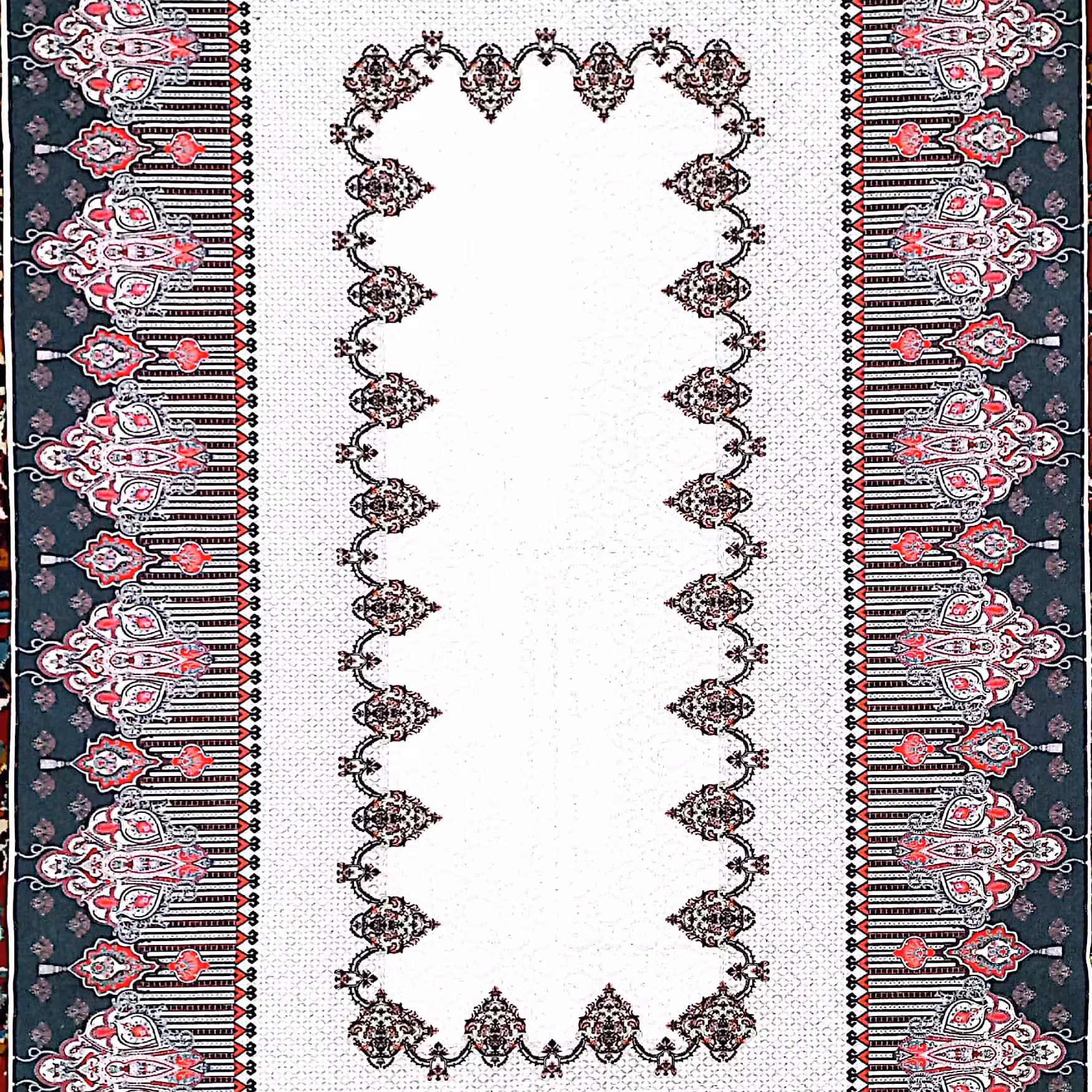 رومیزی زیر سفره  سایز کوچک ابعاد 100 در 140 رنگ ثابت قابل شستشو