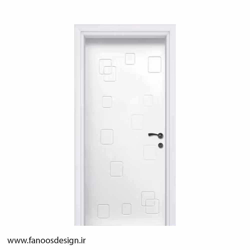درب سفید با پوشش UV کد 1606