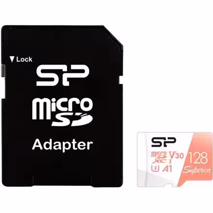 کارت حافظه microSDHC سیلیکون پاور مدل Superior High Endurance کلاس 10 استاندارد UHS-I U3 سرعت 100MBps ظرفیت 128 گیگابایت