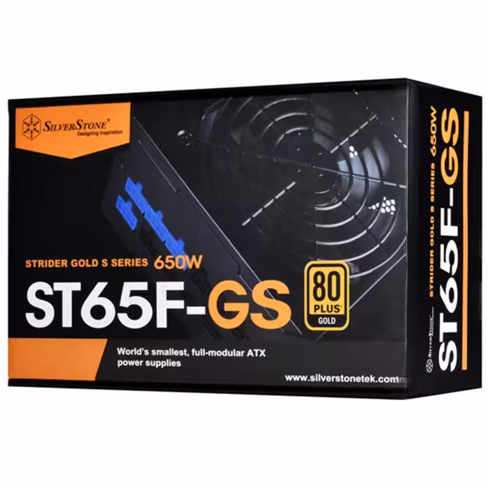 منبع تغذیه کامپیوتر سیلوراستون مدل  SST-ST65F-GS 650W