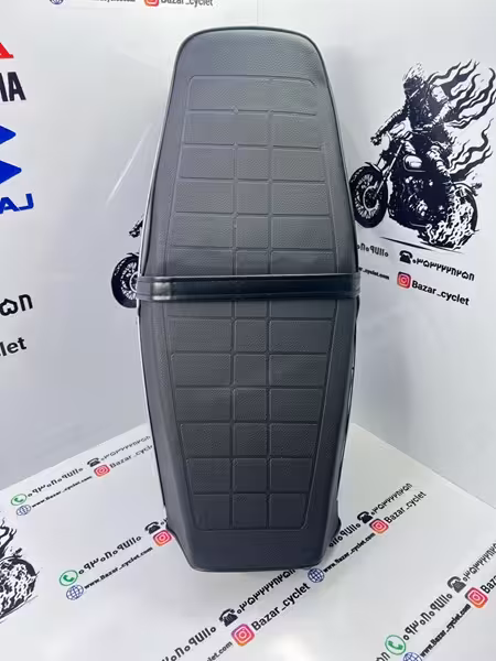 زین هندا 125/150/200چرم مشکی با لوگوی HONDA