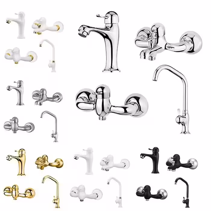 ست شیرآلات کاویان مدل تیدا