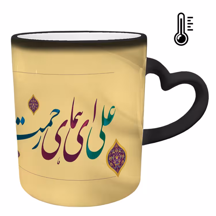 خرید ماگ-لیوان حرارتی  دسته قلبی  روز پدر کد 7
