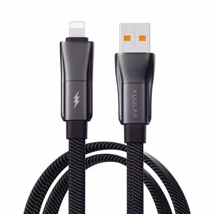 کابل تبدیل USB / USB-C به USB-C / لایتنینگ  کولا مدل KL-X73 طول 2 متر