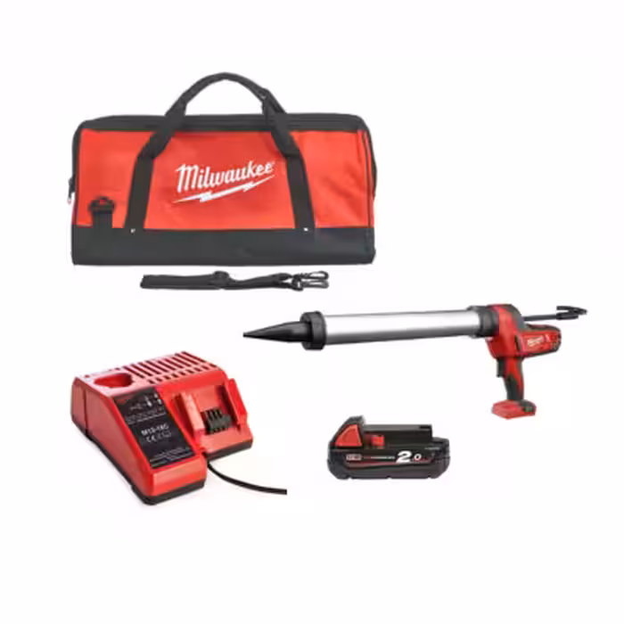 چسب زن تیوب 600 میلی‌لیتر 18 ولت میلواکی  C18PCG/600A-201B