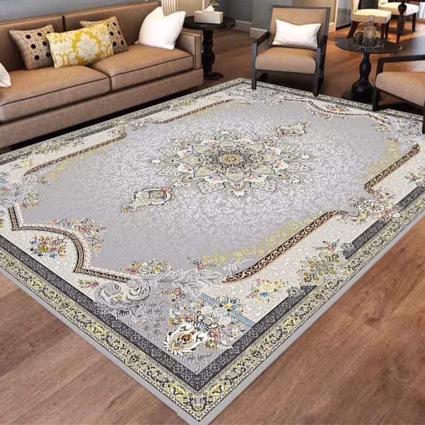کاور فرش کشدار  کد rh159410 طرح جذاب و جدید و با کیفیت عالی 12 متر ی