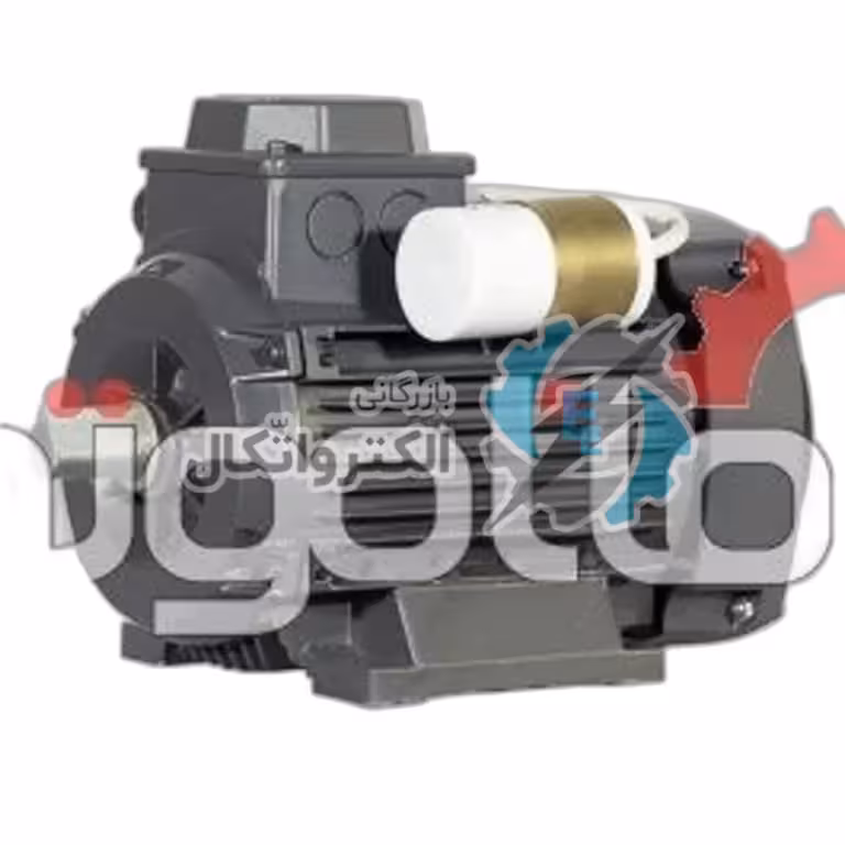 الکتروموتور موتوژن تک فاز رله ای 3 اسب، 2.2 کیلووات، 1000 دور، پوسته آلومینیم