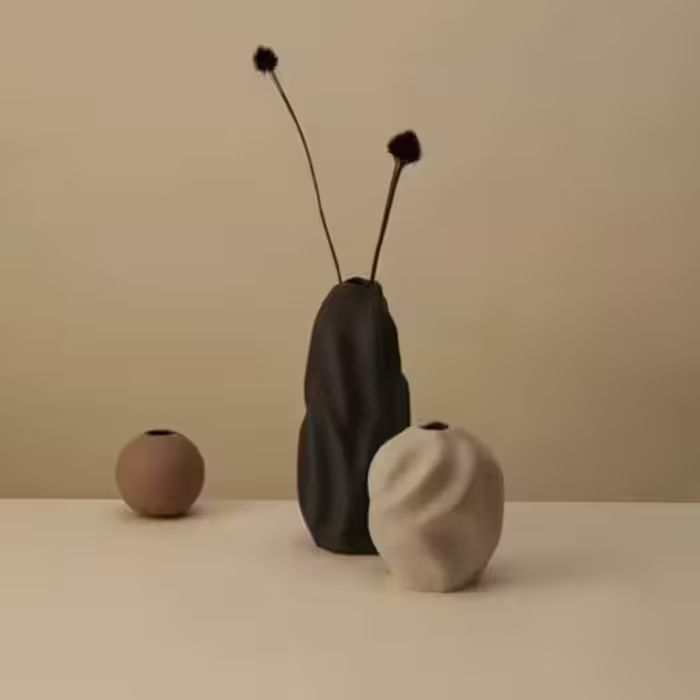 گلدان مینیمال چروک سایز کوچک