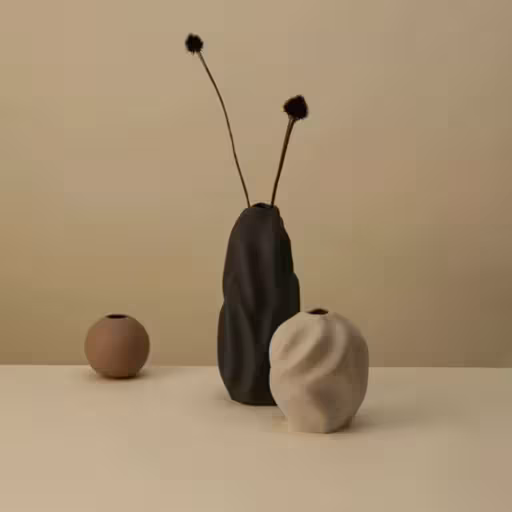 گلدان مینیمال چروک سایز کوچک