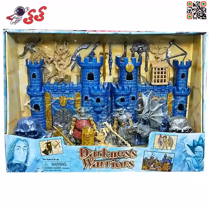 اسباب بازی قلعه جنگجویان با اژدها DARKNESS WARRIOR 128