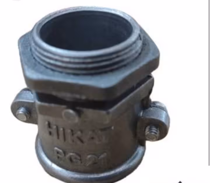 گلند فلزی دو پیچ 21