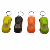 سرکلیدی طرح ماشین مدل چراغ دار بسته 1 عددی