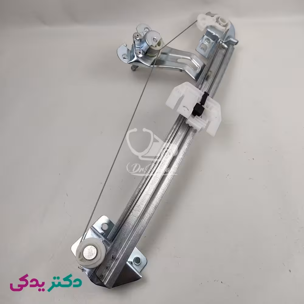 شیشه بالابر پژو 206 دستی درب عقب راست (سمت شاگرد) شرکتی ایساکو اصل 2170400299